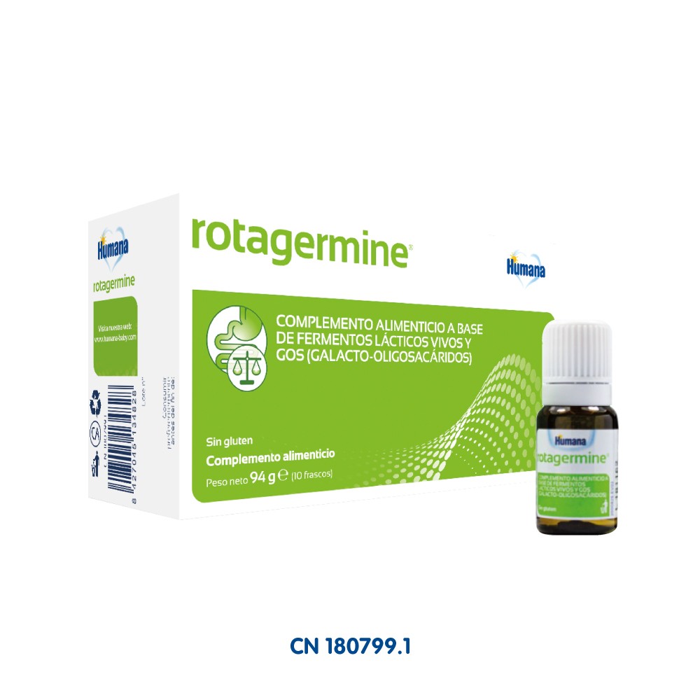 Humana Rotagermine 10 frascos de 9,42ml
